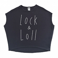 картинка Футболка Lock'n'Loll Black интернет-магазин Mintymoon.ru